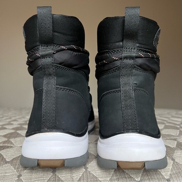 Ryka Brea Black Cold Weather Hi-Top Sneaker Booties w/ Plush Fit Women Size 8.5 - Picture 9 of 13